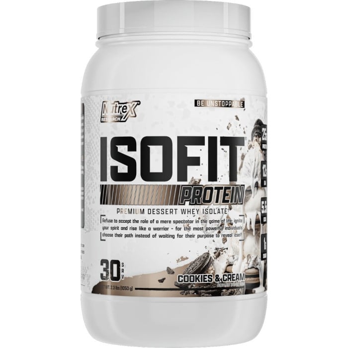 Nutrex ISOFIT - 2lbs Cookies & Cream
