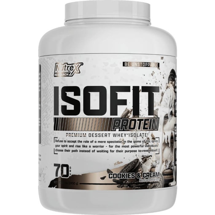 Nutrex ISOFIT - 5lbs Cookies & Cream