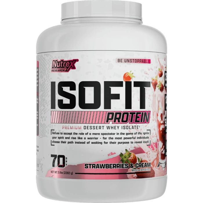 Nutrex ISOFIT - 5lbs Strawberries & Cream