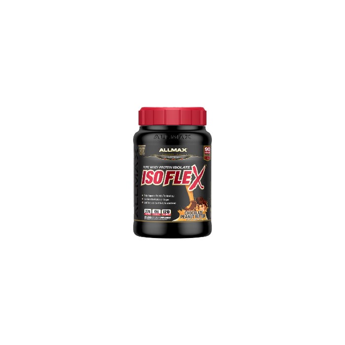 AllMAX IsoFlex Whey Isolate 2lbs Chocolate Peanut Butter