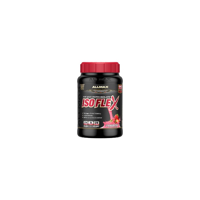 AllMAX IsoFlex Whey Isolate 2lbs Strawberry