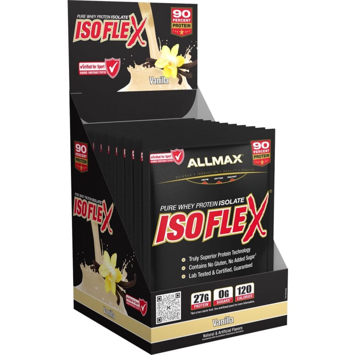 AllMax Nutrition IsoFlex - 10 Packets Vanilla