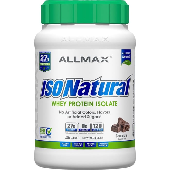 AllMax Nutrition IsoNatural - 2lbs Chocolate