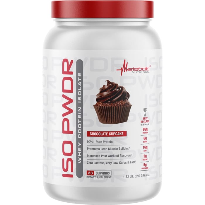 Metabolic Nutrition Iso PWDR - 1.52lbs Chocolate Cupcake