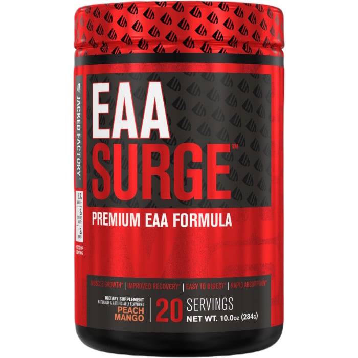 Jacked Factory EAA Surge - 20 Servings Peach Mango