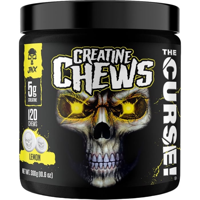 JNX Sports The Curse! Creatine Chews - 120 Chews Lemon