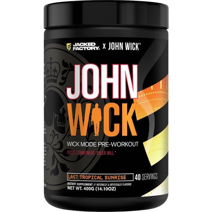 Jacked Factory Wick Mode Pre-Workout - 40 Servings Tropical Sunrise