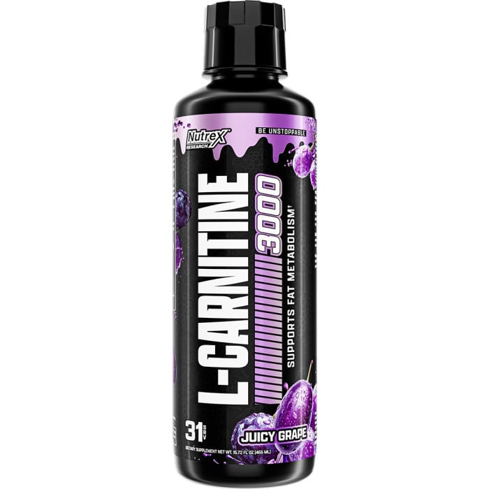 Nutrex Liquid Carnitine 3000 - 31 Servings Juicy Grape