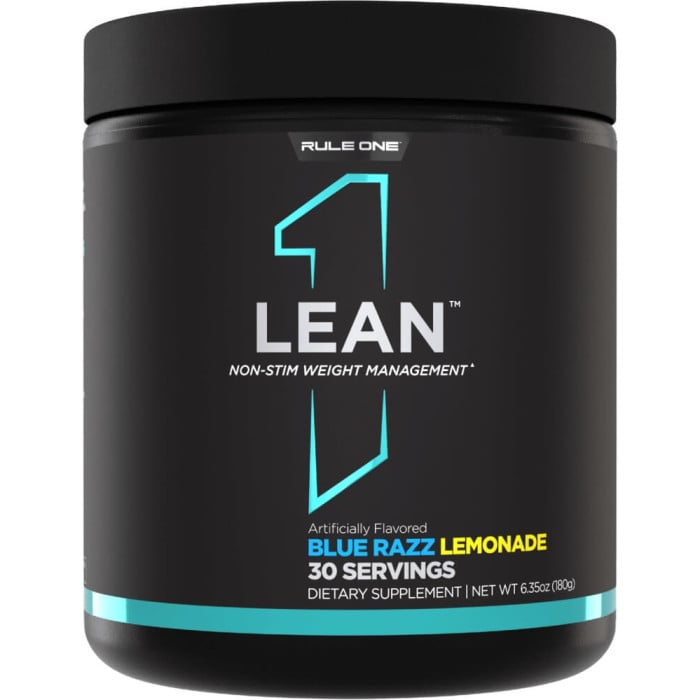 Rule 1 Lean - 30 Servings Blue Razz Lemonade