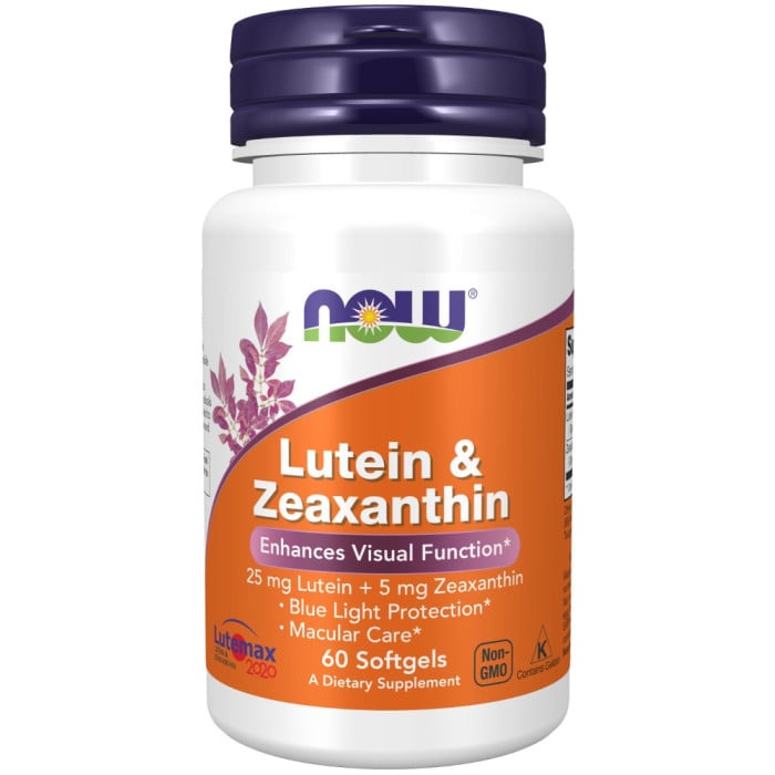 NOW Foods Lutein & Zeaxanthin - 60 Softgels