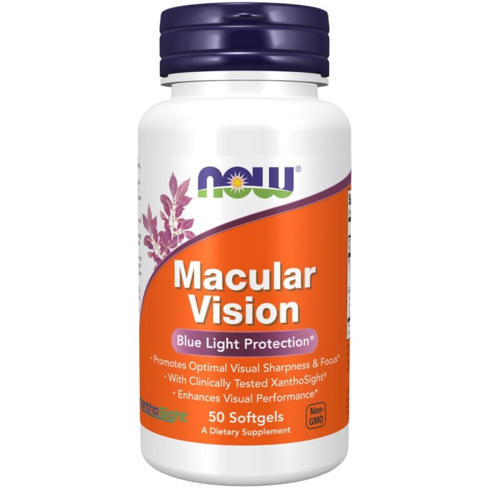 NOW Foods Macular Vision - 50 Softgels