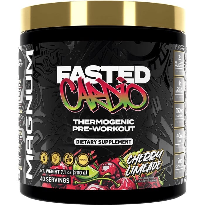Magnum Nutraceuticals Fasted Cardio - 40 Servings Cherry Limeade