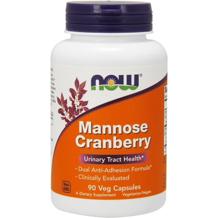 NOW Foods Mannose Cranberry - 90 VCaps 