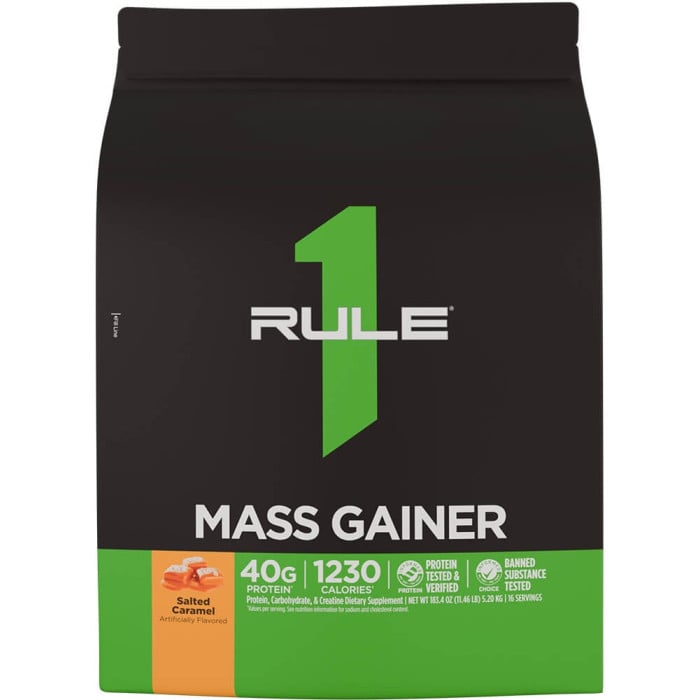 Rule 1 R1 Mass Gainer - 11lbs Salted Caramel