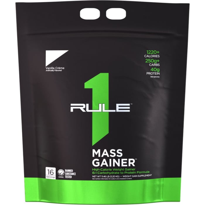 Rule 1 R1 Mass Gainer - 11lbs Vanilla Creme
