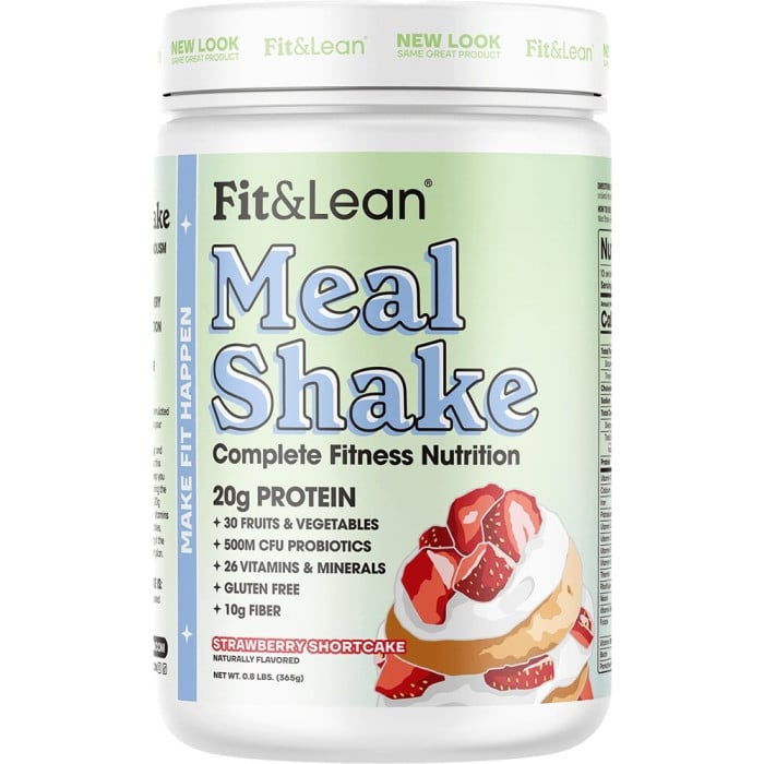 MHP Fit & Lean Meal Shake - 1lb Strawberry Shortcake