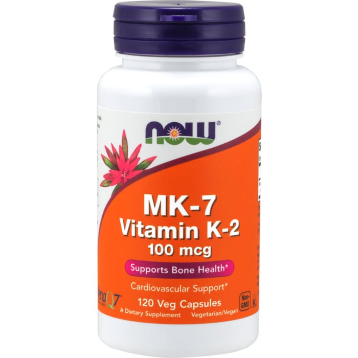 Now Foods MK-7 Vitamin K-2 120 VCaps