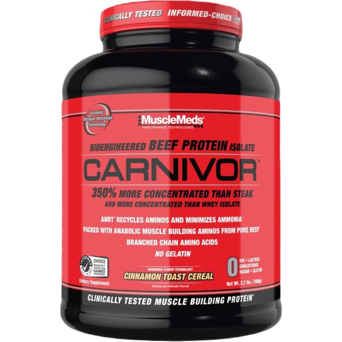 MuscleMeds Carnivor - 4lbs Cinnamon Toast Cereal