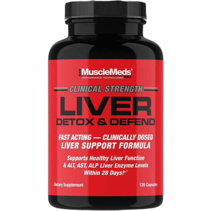 MuscleMeds Liver Detox & Defend - 120 Capsules