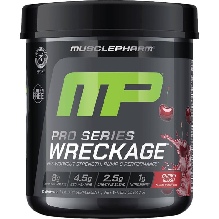 MusclePharm Pro Series Wreckage