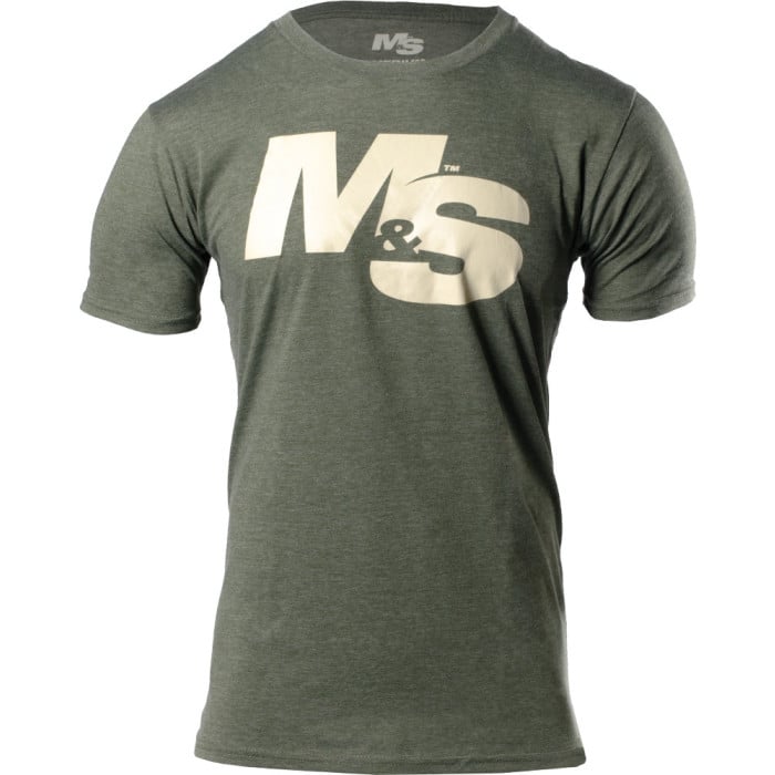 Muscle & Strength Spinal T-Shirt Medium Military Green