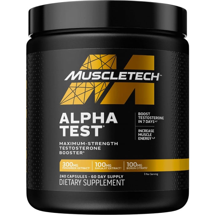 MuscleTech Pro Series Alpha Test - 240 Capsules