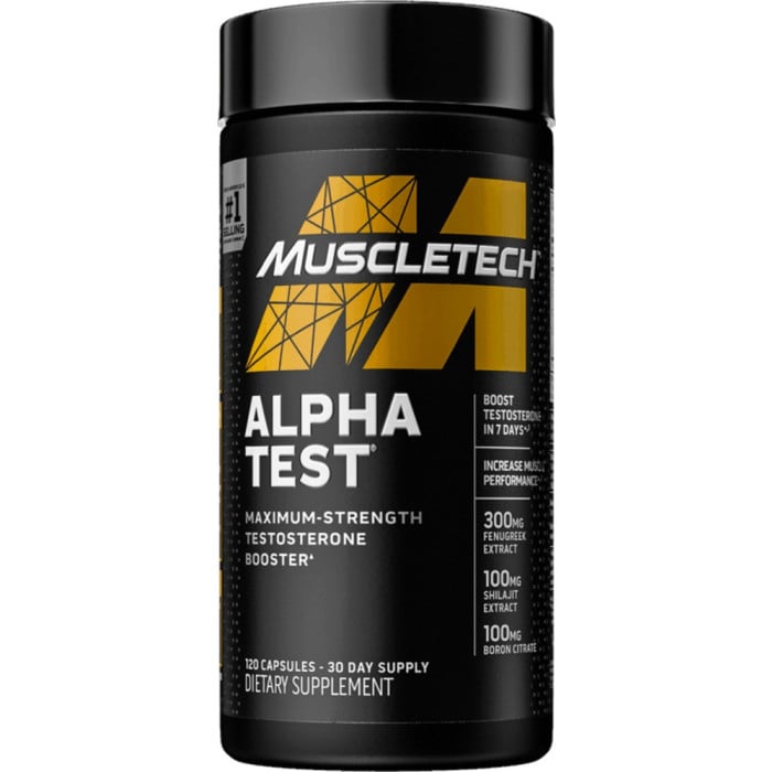 MuscleTech Pro Series Alpha Test 120 Caplets