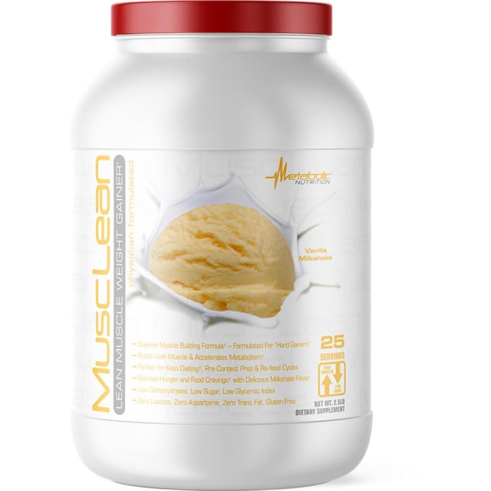 Metabolic Nutrition MuscLean - 2.5lbs Vanilla Milkshake