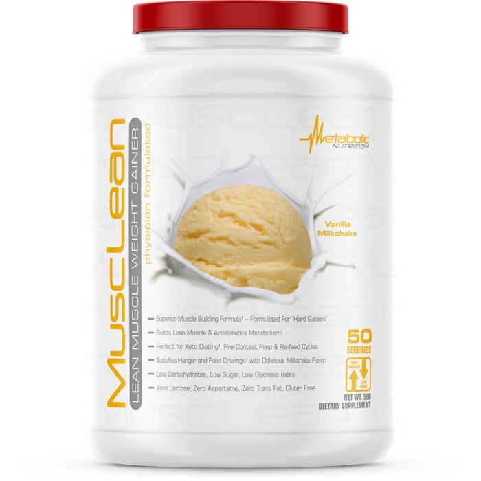 Metabolic Nutrition MuscLean - 5lbs Vanilla Milkshake
