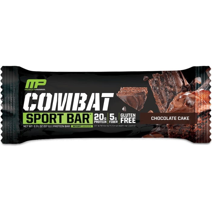 MusclePharm Combat Sport Bar - 1 Bar Chocolate Cake