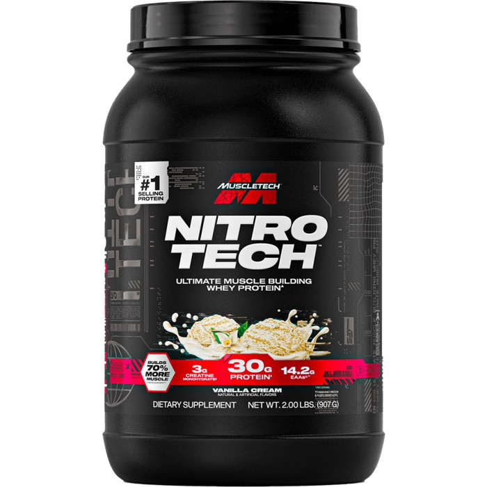 MuscleTech Nitro-Tech Performance Series - 2lbs Vanilla Cream