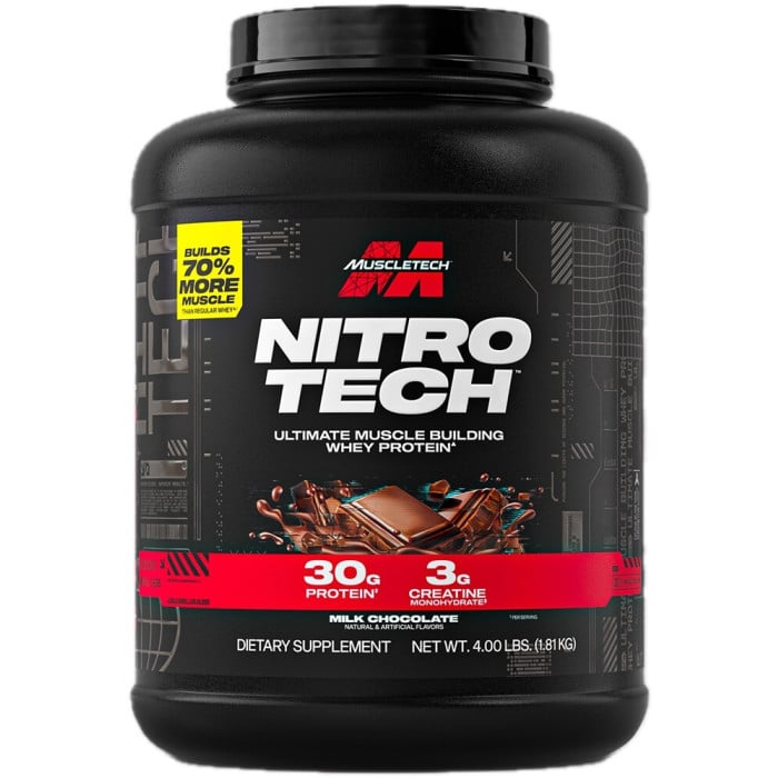 MuscleTech Nitro-Tech Performance Series - 4lbs Milk Chocolate