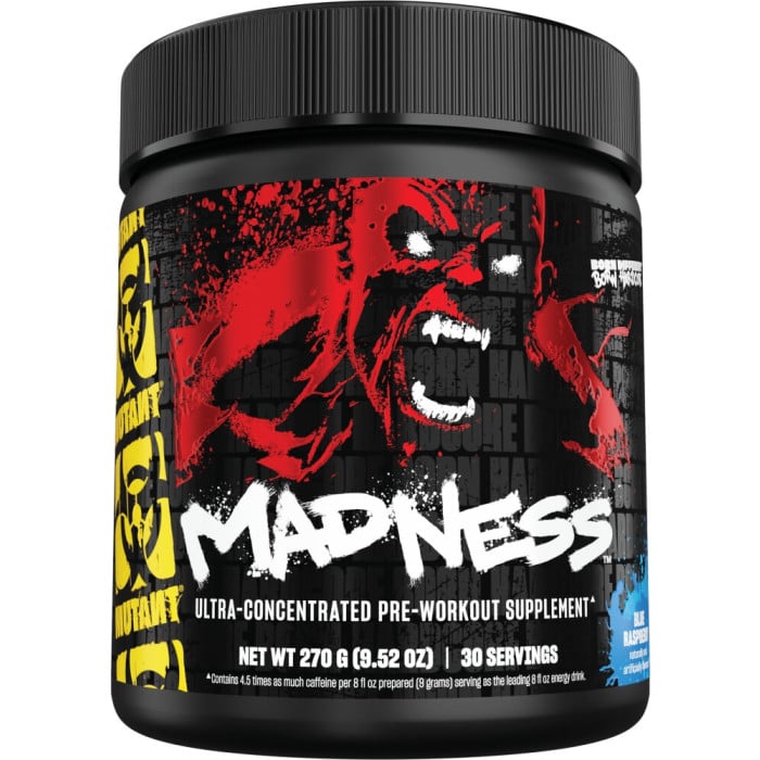 Mutant Madness - 30 Servings Blue Raspberry