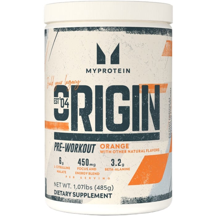 Myprotein Origin Pre-Workout - 30 Servings Orange