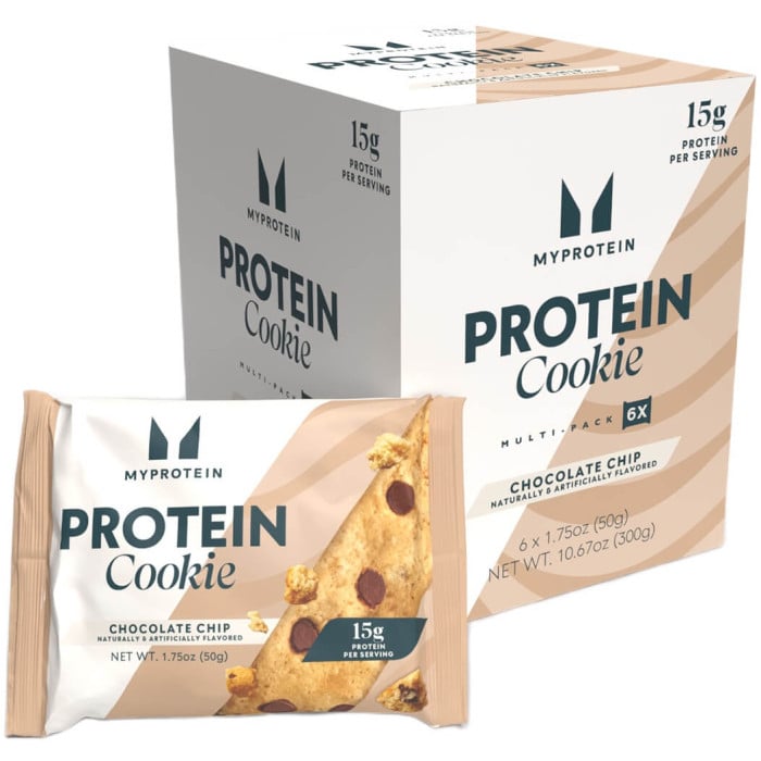 Myprotein Protein Cookies - Box of 6 Chocolate Chip