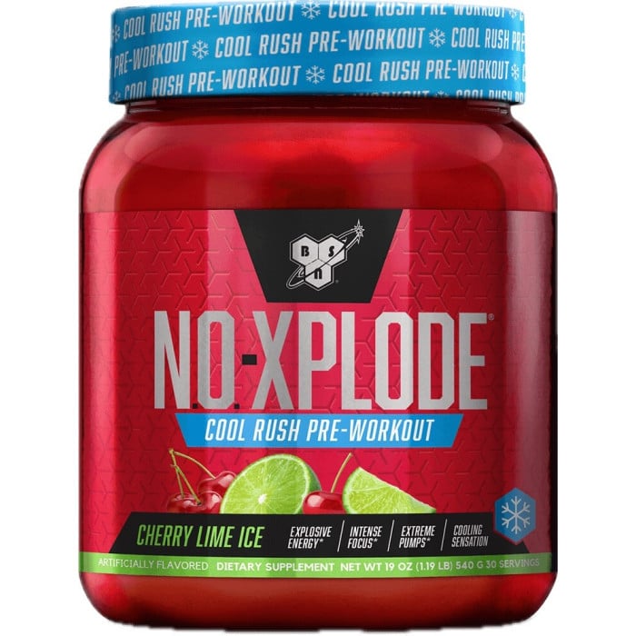 BSN NO-Xplode - 30 Servings Cherry Lime Ice