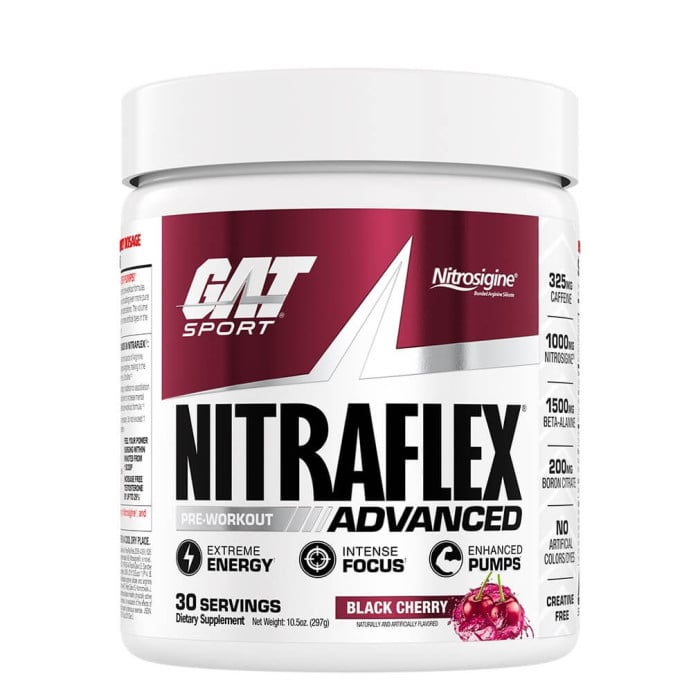GAT Sport Nitraflex - 30 Servings Black Cherry