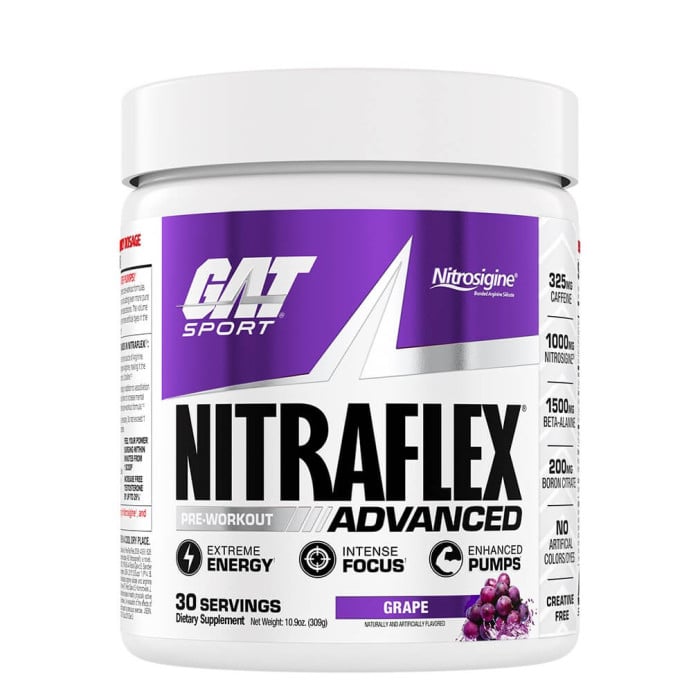 GAT Sport Nitraflex - 30 Servings Grape