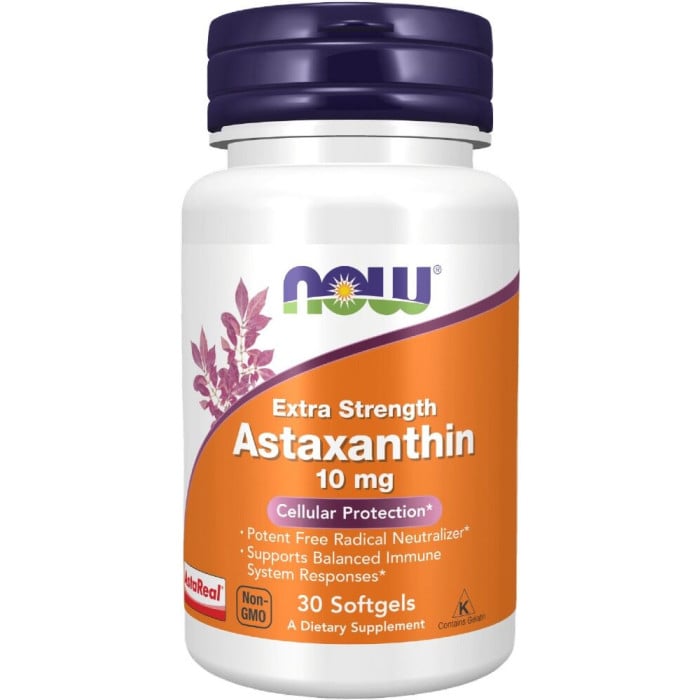 NOW Foods Astaxanthin 10mg - 30 Softgels