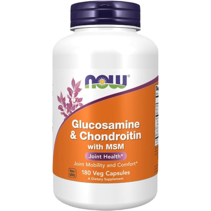 NOW Foods Glucosamine & Chondroitin Plus MSM - 180 VCaps