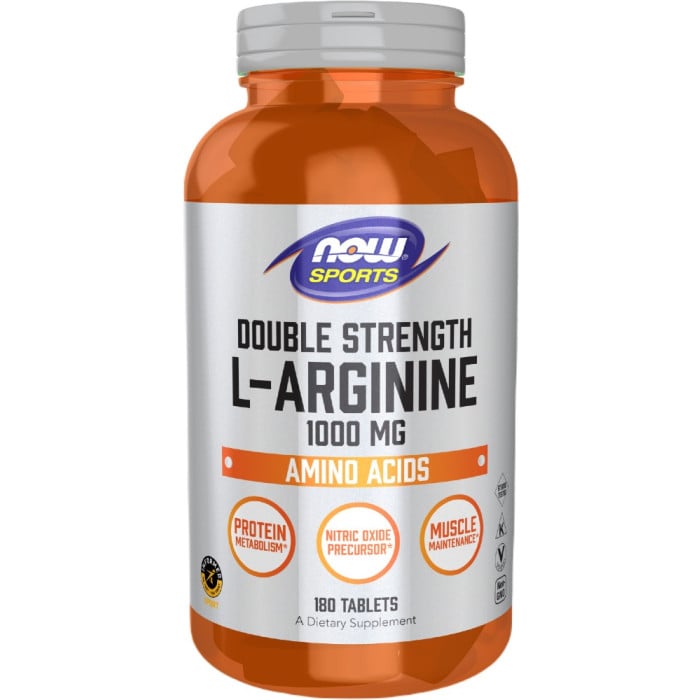 NOW Foods L-Arginine 1000mg - 180 Tablets