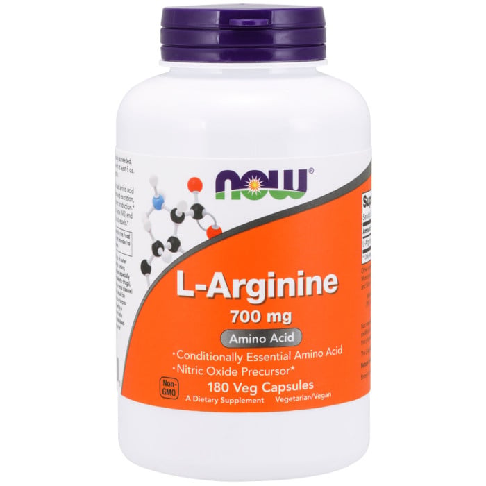 NOW Foods L-Arginine 700mg 180 VCaps