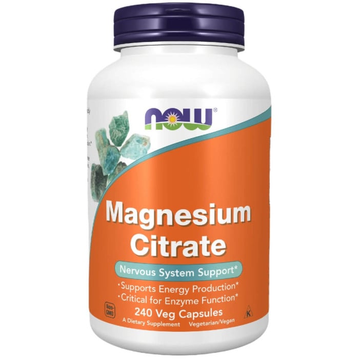 NOW Foods Magnesium Citrate - 240 VCaps