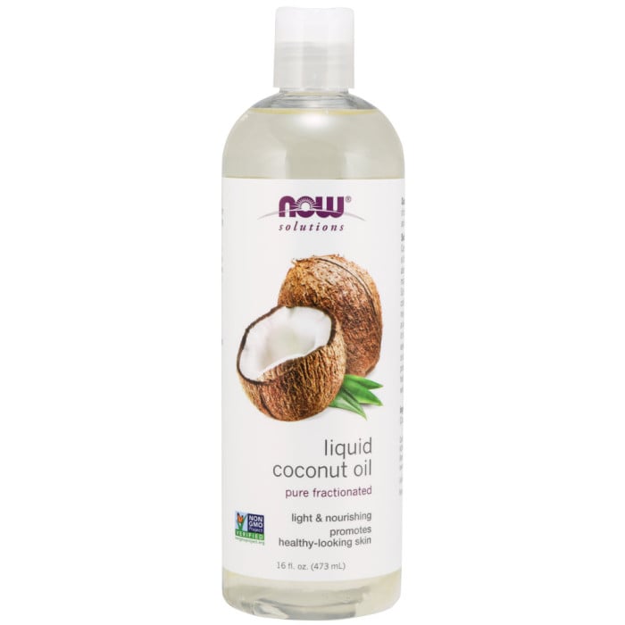 NOW Solutions Fractionated Liquid Coconut Oil 16oz