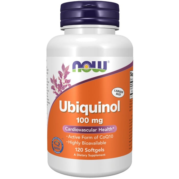 NOW Foods Ubiquinol 100mg - 120 Softgels