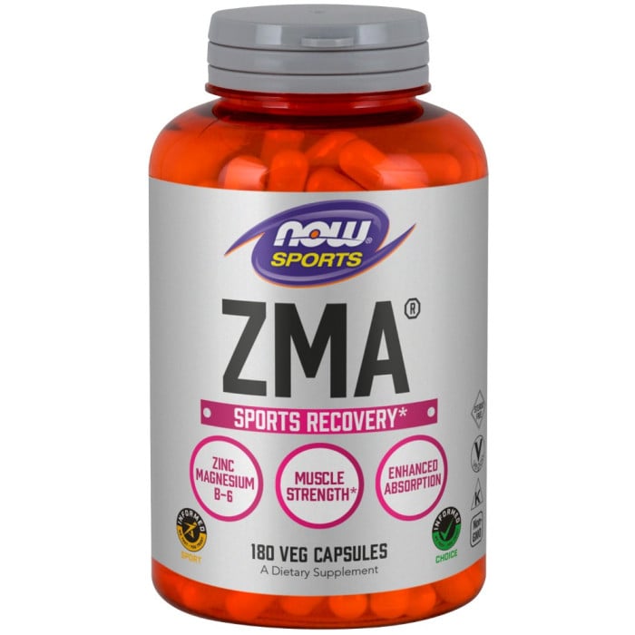 NOW Sports ZMA - 180 Capsules