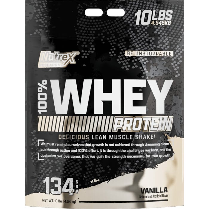 Nutrex 100% Whey - 10lbs Vanilla