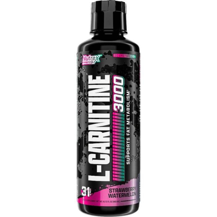 Nutrex Liquid Carnitine 3000 - 31 Servings Strawberry Watermelon