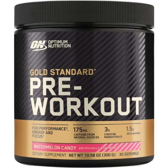 ON Gold Standard Pre-Workout - 30 Servings Watermelon Candy