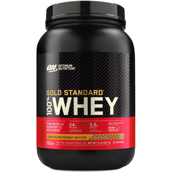ON Gold Standard 100% Whey - 2lbs Chocolate Peanut Butter